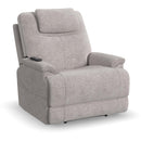 Flexsteel Zecliner 1091-50PH Power Recliner with Power Headrest and Lumbar - Light Grey - Maison Elegance Furniture LLC