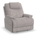 Flexsteel Zecliner 1091-50PH Power Recliner with Power Headrest and Lumbar - Light Grey - Maison Elegance Furniture LLC