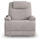 Flexsteel Zecliner 1091-50PH Power Recliner with Power Headrest and Lumbar - Light Grey - Maison Elegance Furniture LLC