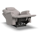 Flexsteel Zecliner 1091-50PH Power Recliner with Power Headrest and Lumbar - Light Grey - Maison Elegance Furniture LLC