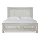  Size_Queen -- Signature Design by Ashley Robbinsdale Panel Bed with Storage IMAGE 2
