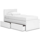  Size_Twin -- Signature Design by Ashley Onita Platform Bed with Storage IMAGE 2