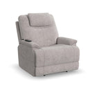 Flexsteel Zecliner 1091-55PH Power Lift Recliner with Power Headrest and Lumbar - Light Grey - Maison Elegance Furniture LLC