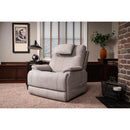 Flexsteel Zecliner 1091-55PH Power Lift Recliner with Power Headrest and Lumbar - Light Grey - Maison Elegance Furniture LLC