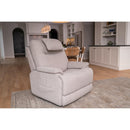 Flexsteel Zecliner 1091-55PH Power Lift Recliner with Power Headrest and Lumbar - Light Grey - Maison Elegance Furniture LLC