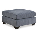  Manufacturer Color_Denim -- Signature Design by Ashley Marleton Fabric Ottoman IMAGE 1