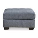  Manufacturer Color_Denim -- Signature Design by Ashley Marleton Fabric Ottoman IMAGE 2