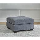  Manufacturer Color_Denim -- Signature Design by Ashley Marleton Fabric Ottoman IMAGE 4
