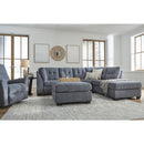  Manufacturer Color_Denim -- Signature Design by Ashley Marleton Fabric Ottoman IMAGE 5