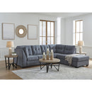  Manufacturer Color_Denim -- Signature Design by Ashley Marleton Fabric 2 pc Sectional IMAGE 5