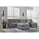  Manufacturer Color_Grey -- Marleton 55305S2 2 pc Sectional with Chaise IMAGE 10