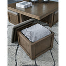  Signature Design by Ashley Boardernest T738-20 Cocktail Table with 4 Stools IMAGE 6