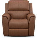 Flexsteel Henry 1041-50PH Power Recliner with Power Headrest & Lumber - Maison Elegance Furniture LLC