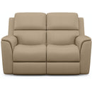 Flexsteel Henry 1041-60PH Power Reclining Loveseat w/ PHRs & Lumbar - Maison Elegance Furniture LLC