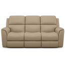Flexsteel Henry 1041-62PH Power Reclining Sofa w/ PHRs & Lumbar - Maison Elegance Furniture LLC