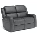 Flexsteel Linden 1043-60PH Power Reclining Loveseat with Power Headrests and Lumbar - Maison Elegance Furniture LLC