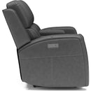 Flexsteel Linden 1043-64PH Pwr Reclining Loveseat w/Console/Pwr Headrests and Lumbar - Maison Elegance Furniture LLC