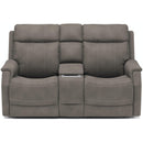 Flexsteel Easton 1520-64PH Pwr Reclining Loveseat w/Console/Pwr Headrests and Lumbar - Maison Elegance Furniture LLC