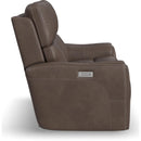 Flexsteel Carter 1587-60PH Power Reclining Loveseat with Power Headrests and Lumbar - Maison Elegance Furniture LLC