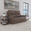 Flexsteel Carter 1587-60PH Power Reclining Loveseat with Power Headrests and Lumbar - Maison Elegance Furniture LLC
