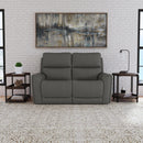 Flexsteel Carter 1587-60PH Power Reclining Loveseat with Power Headrests and Lumbar - Maison Elegance Furniture LLC