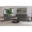 Flexsteel Carter 1587-63PH Power Reclining Sofa with Console and Power Headrests and Lumbar - Maison Elegance Furniture LLC