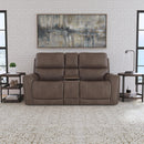 Flexsteel Carter 1587-64PH Power Reclining Loveseat with Console and Power Headrests and Lumbar - Maison Elegance Furniture LLC