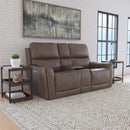 Flexsteel Carter 1587-64PH Power Reclining Loveseat with Console and Power Headrests and Lumbar - Maison Elegance Furniture LLC