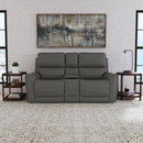 Flexsteel Carter 1587-64PH Power Reclining Loveseat with Console and Power Headrests and Lumbar - Maison Elegance Furniture LLC
