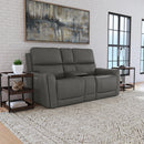 Flexsteel Carter 1587-64PH Power Reclining Loveseat with Console and Power Headrests and Lumbar - Maison Elegance Furniture LLC