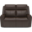 Flexsteel Barnett 1601-60PH Power Reclining Loveseat with Power Headrests and Lumbar - Maison Elegance Furniture LLC