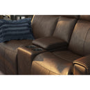 Flexsteel Barnett 1601-64PH Power Reclining Loveseat with Console and Power Headrests and Lumbar - Maison Elegance Furniture LLC