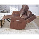 Flexsteel Barnett 1601-62PH Power Reclining Sofa with Power Headrests and Lumbar - Maison Elegance Furniture LLC