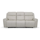 Flexsteel Barnett 1601-62PH Power Reclining Sofa with Power Headrests and Lumbar - Maison Elegance Furniture LLC