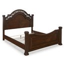  Size_Queen -- Lavinton B764B5 Queen Poster Bed IMAGE 4