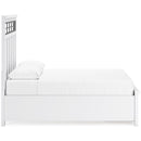  Size_Queen -- Benchcraft Ashbryn Panel Bed with Storage IMAGE 3