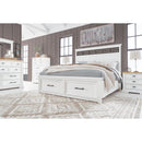  Size_Queen -- Benchcraft Ashbryn Panel Bed with Storage IMAGE 8