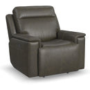 Flexsteel Odell 1739-50PH Power Recliner with Power Headrest and Lumbar - Maison Elegance Furniture LLC
