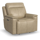 Flexsteel Odell 1739-50PH Power Recliner with Power Headrest and Lumbar - Maison Elegance Furniture LLC
