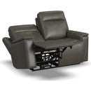 Flexsteel Odell 1739-60PH Power Reclining Loveseat with Power Headrests and Lumbar - Maison Elegance Furniture LLC