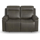 Flexsteel Odell 1739-60PH Power Reclining Loveseat with Power Headrests and Lumbar - Maison Elegance Furniture LLC