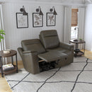 Flexsteel Odell 1739-60PH Power Reclining Loveseat with Power Headrests and Lumbar - Maison Elegance Furniture LLC