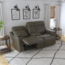 Flexsteel Odell 1739-64PH Power Reclining Loveseat with Console and Power Headrests and Lumbar - Maison Elegance Furniture LLC