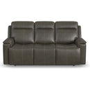 Flexsteel Odell 1739-62PH Power Reclining Sofa with Power Headrests and Lumbar - Maison Elegance Furniture LLC