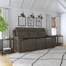 Flexsteel Odell 1739-62PH Power Reclining Sofa with Power Headrests and Lumbar - Maison Elegance Furniture LLC
