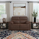 Flexsteel Jackson 1759-60PH Power Reclining Loveseat with Power Headrests - Maison Elegance Furniture LLC