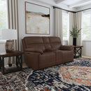 Flexsteel Jackson 1759-64PH Power Reclining Loveseat with Console and Power Headrests - Maison Elegance Furniture LLC