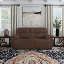 Flexsteel Jackson 1759-64PH Power Reclining Loveseat with Console and Power Headrests - Maison Elegance Furniture LLC
