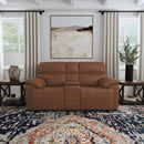 Flexsteel Jackson 1759-64PH Power Reclining Loveseat with Console and Power Headrests - Maison Elegance Furniture LLC