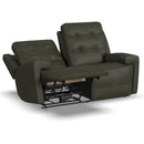 Flexsteel Iris 1781-60PH Power Reclining Loveseat with Power Headrests - Maison Elegance Furniture LLC